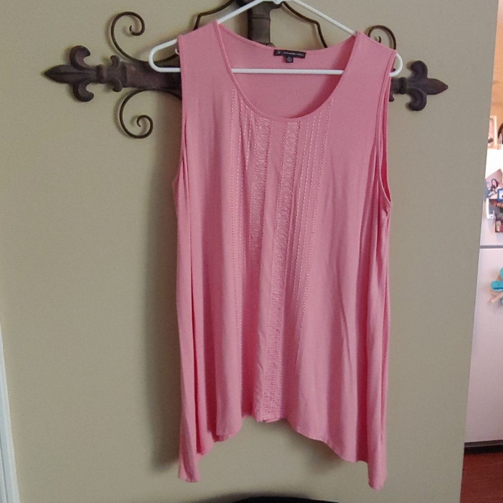 Adrianna Papell Sleeveless Tunic XL UEC